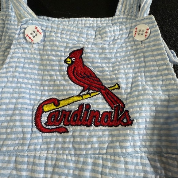 Genuine Merchandise St. Louis Cardinals Embroidered Overalls - Picture 5 of 5
